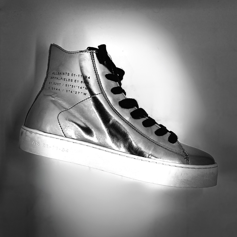All Saints high top sneakers